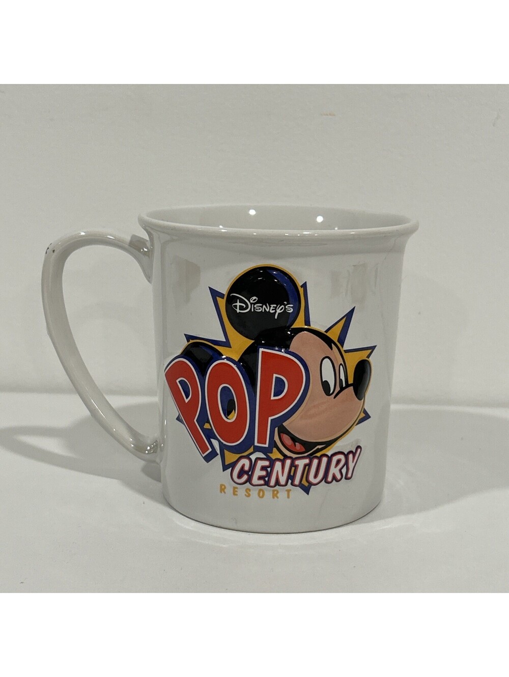 Disney Pop Century Resort Mug Mickey Mouse WDW Vintage Thailand